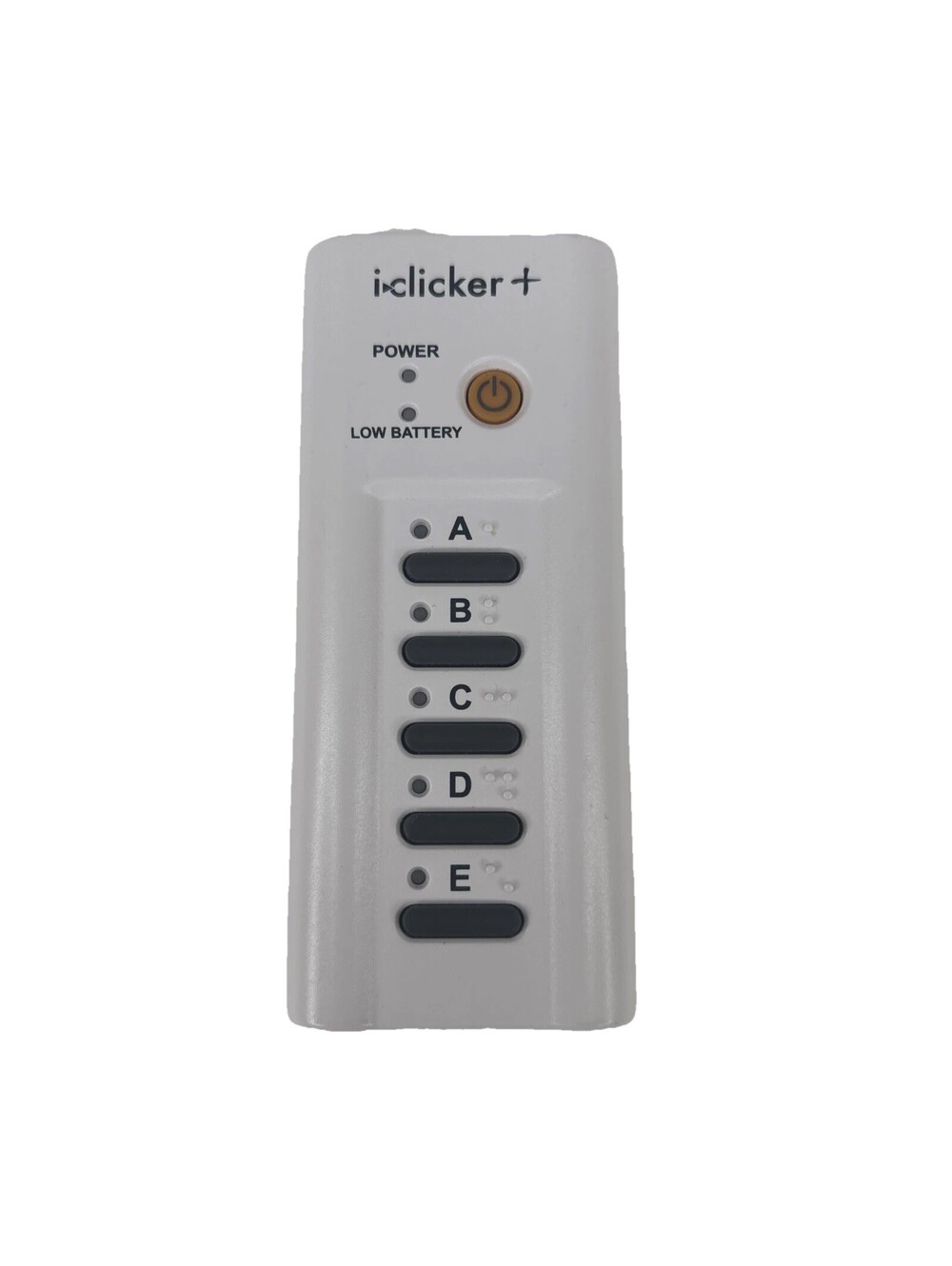 iClicker Plus RLR15 White Wireless Classroom Response System Remote Control